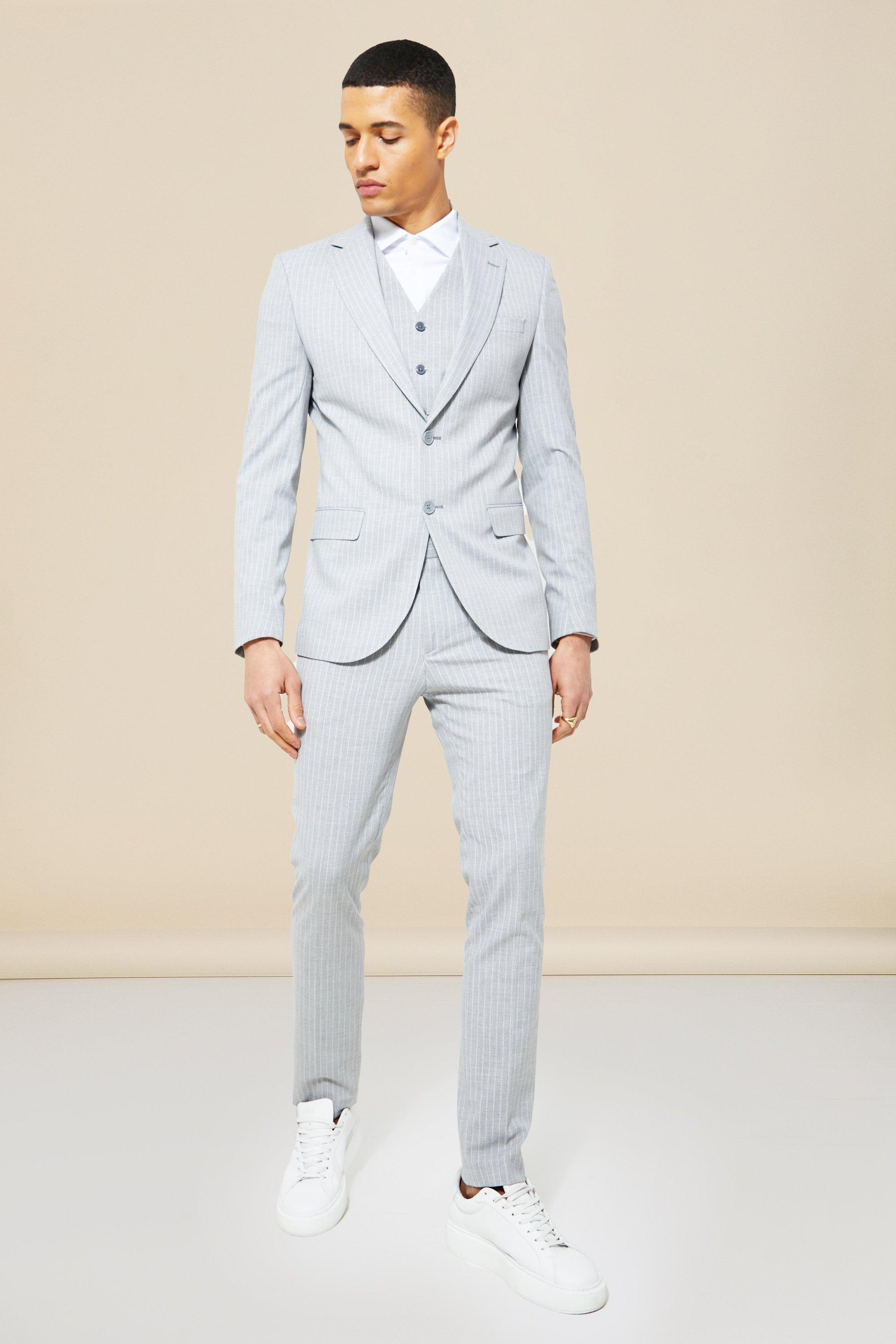 Mens skinny leg suits sale